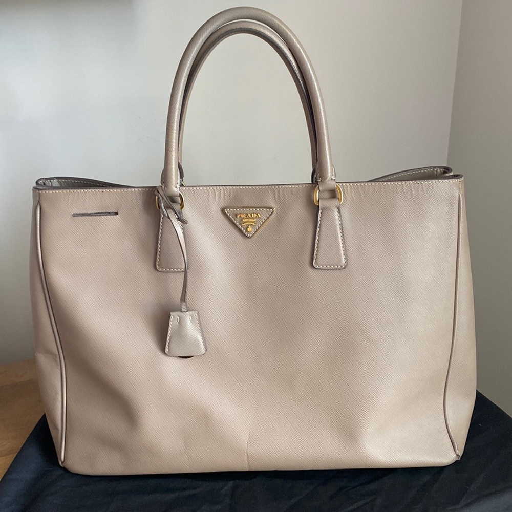 Prada Saffiano Leather Tote Bag - Picture 1 of 15